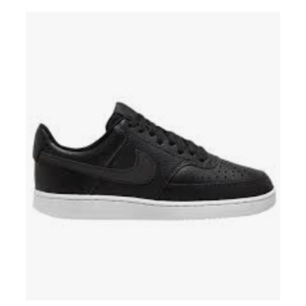 Nike Women's sz 9 Court Vision Low Black Sneaker Style #CD5434002 - Picture 1 of 11